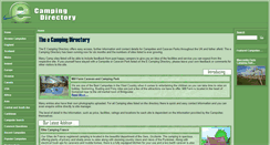Desktop Screenshot of e-camping-directory.com